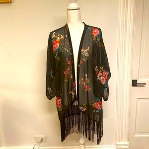 Target Flower Kimono - Only worn a few times